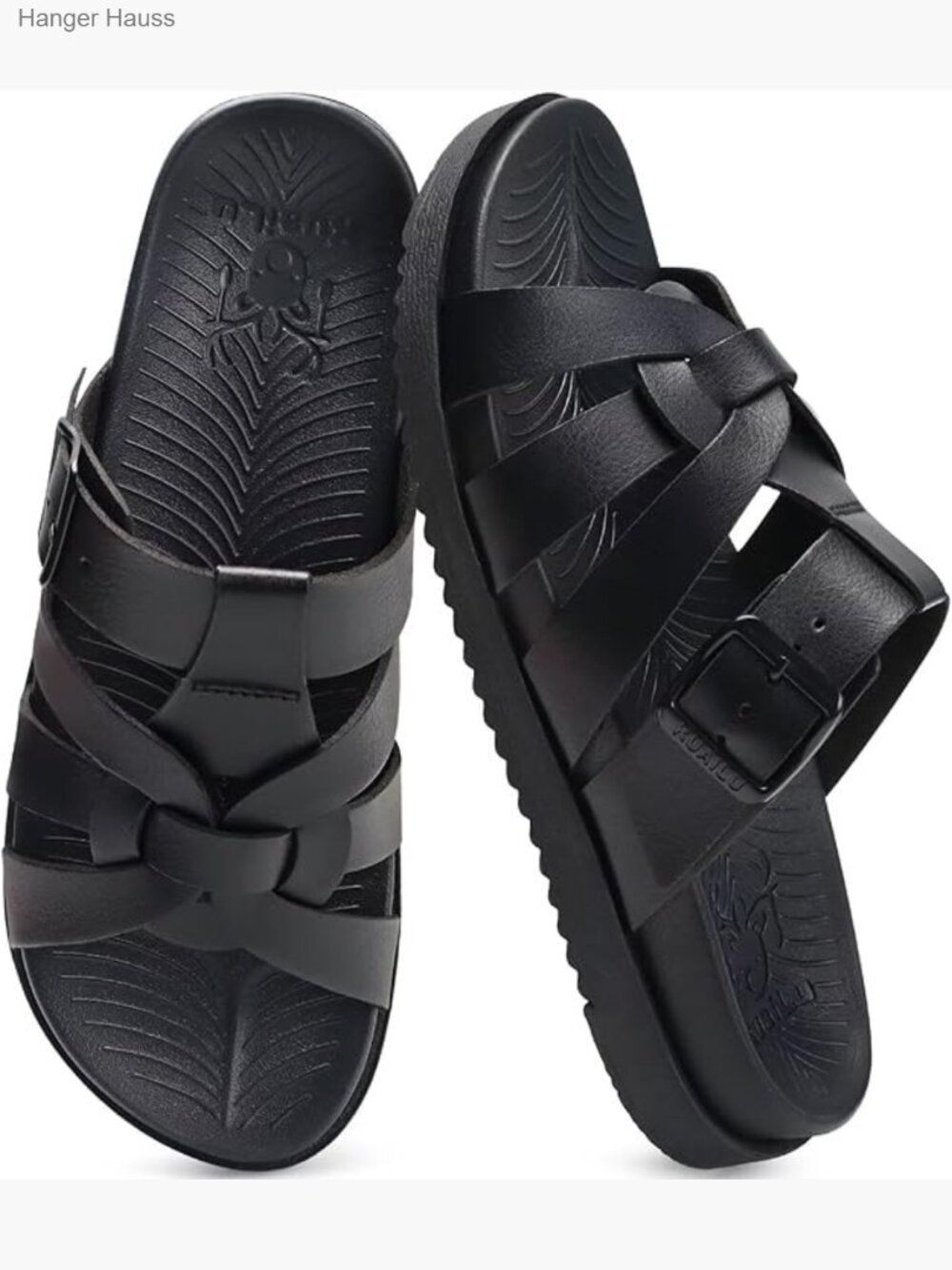 Gladiator Sandals with Arch Support Cushioned EVA Footbed Non-Slip Sole